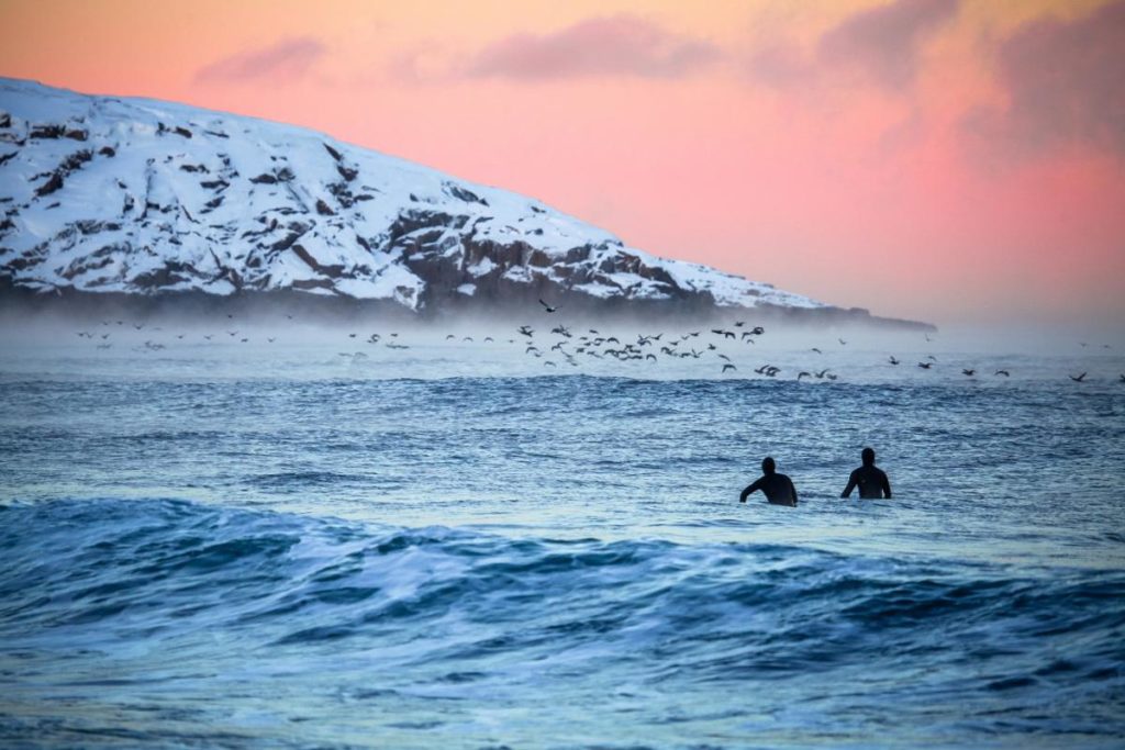 SURF IN SIBERIA ARCTIC OCEAN 5