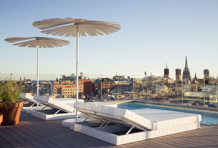 Best stylish affordable hotels - Yurbban Trafalgar Hotel - Barcelona