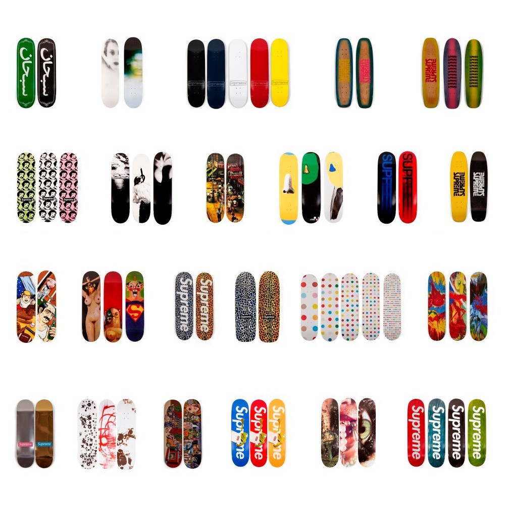 Supreme Meets Sotheby's: The Complete Collection of Skateboard Decks 